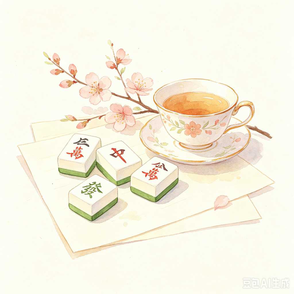valentine mahjong gift tiles