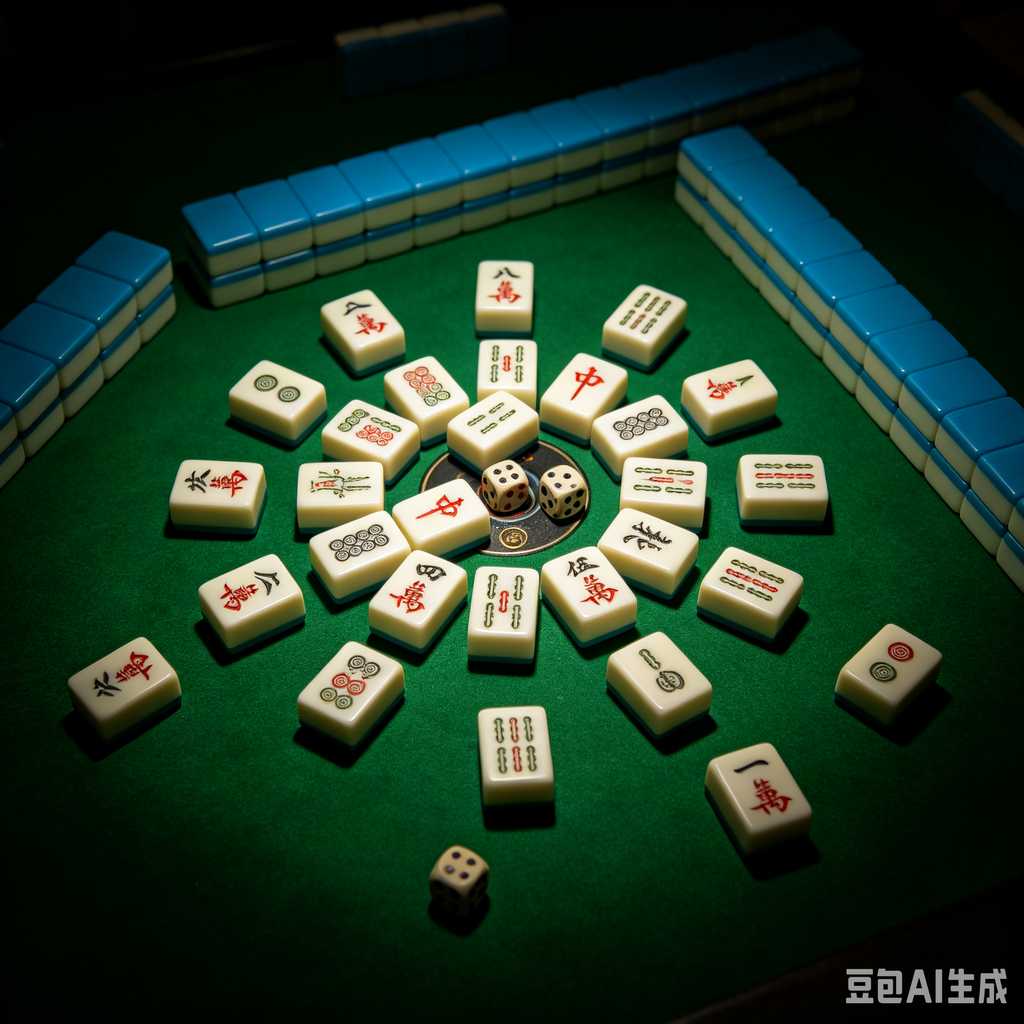 gradient pink mahjong tiles