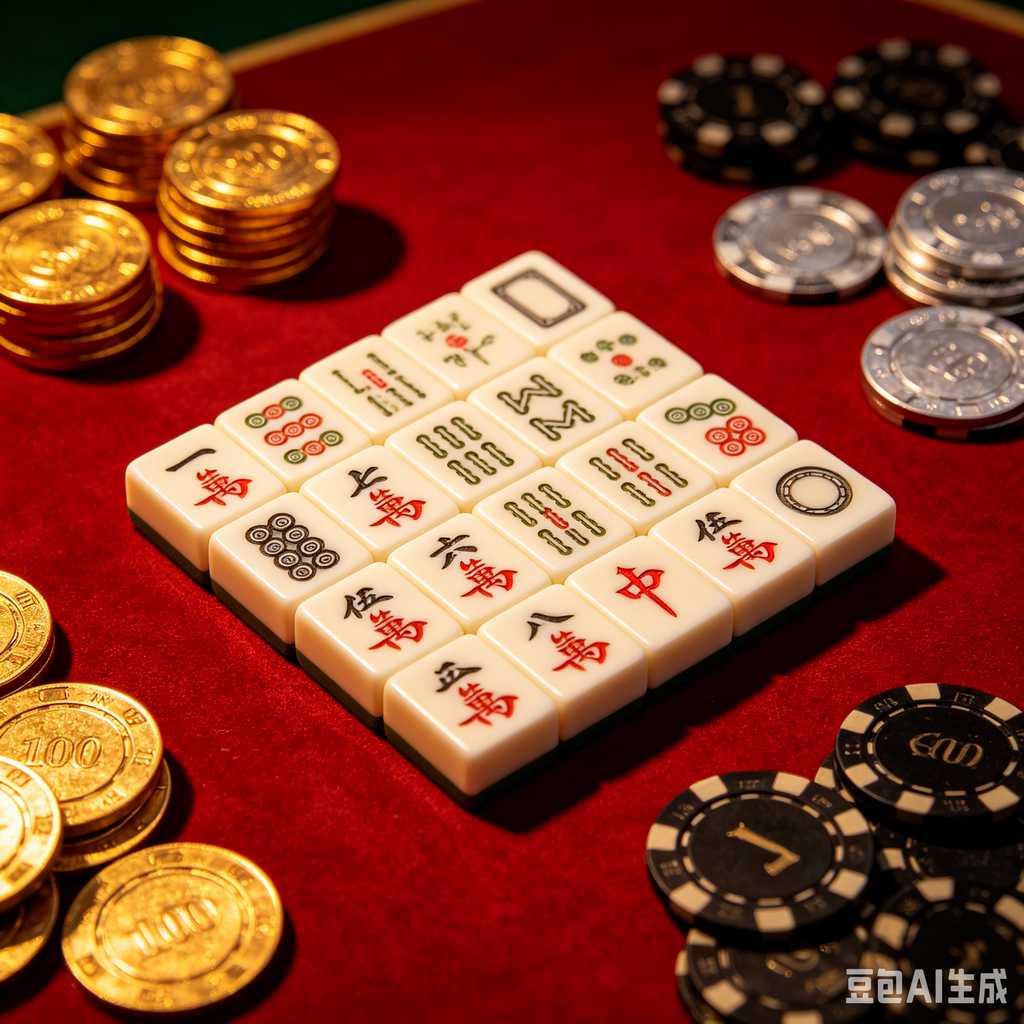 color box mahjong set packing