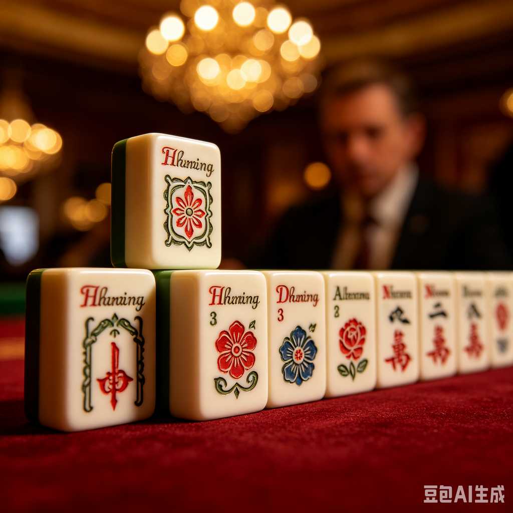 thickened mahjong tiles